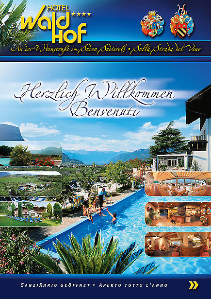 Hotel Waldhof - Flyer A4 von Tomm Everett
